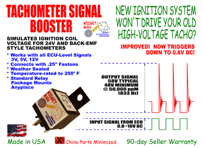 Widget Man BTAC2 - Tachometer Booster UPC 669439381151