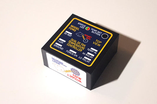 Widget Man FDM2 -- Self-learning DC Fan Relay Controller UPC 743407120857