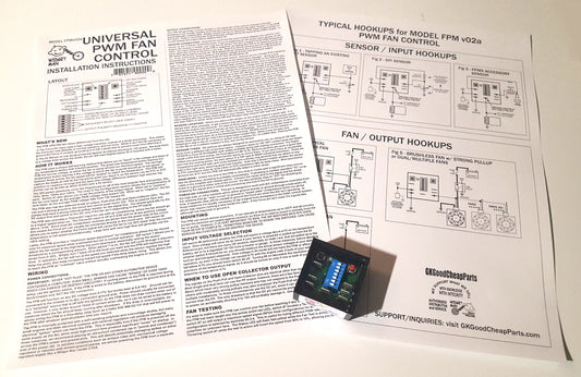 Widget Man FPM -- Self-Learning Brushless Fan Control UPC 767571999200