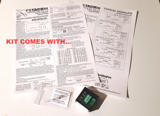 Widget Man FTA "PSTACHio" -- Triton / IDI / 7.3 PS Tachometer Converter UPC 743407120802