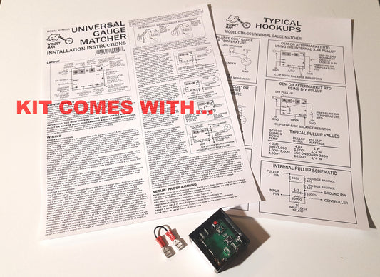 Widget Man GTM - Programmable Analog Gauge Matcher UPC 767571999248