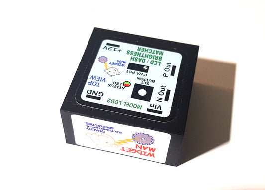Widget Man LDD2 -- Self-Learning LED / Bulb Dimming Matcher UPC 743407120864